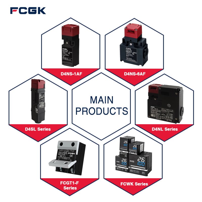 FCGK D4NL Small Electromagnetic Locking - IP67 Protection Door Security Switch OEM ODM