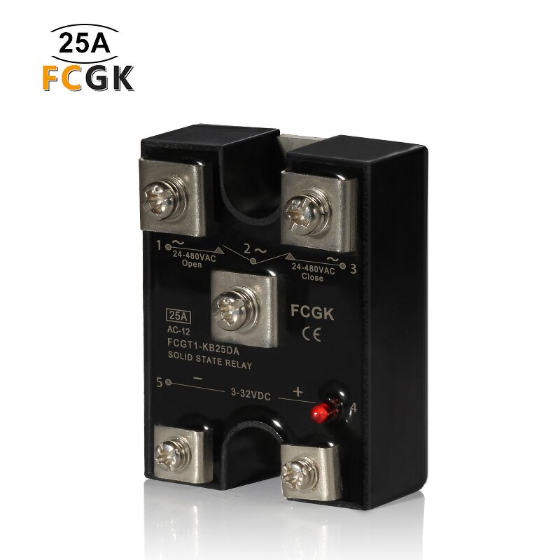 Sealed Solid State Relays - 25A Switchable Normally Closed Miniature High Power