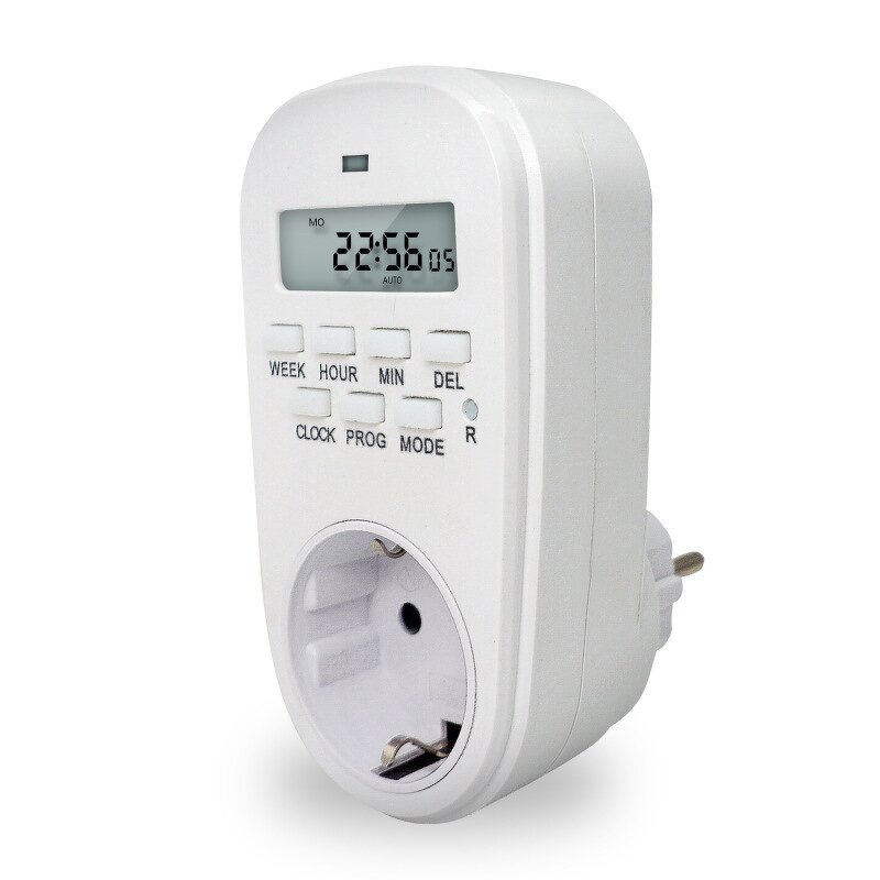 Multifunctional Digital Air Conditioner Timer Switch - IP20 Electronic Sealed Protect