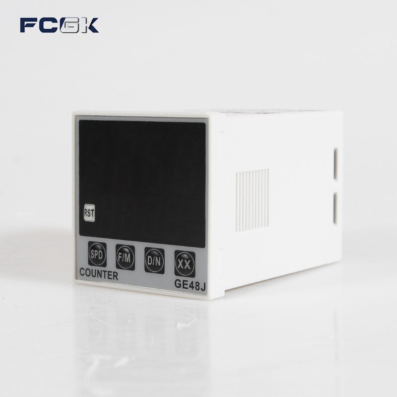 GE48J-8 Digital Counter with Output Relay - 8-Pin 24 to 240VAC/DC 50/60hz Sealed