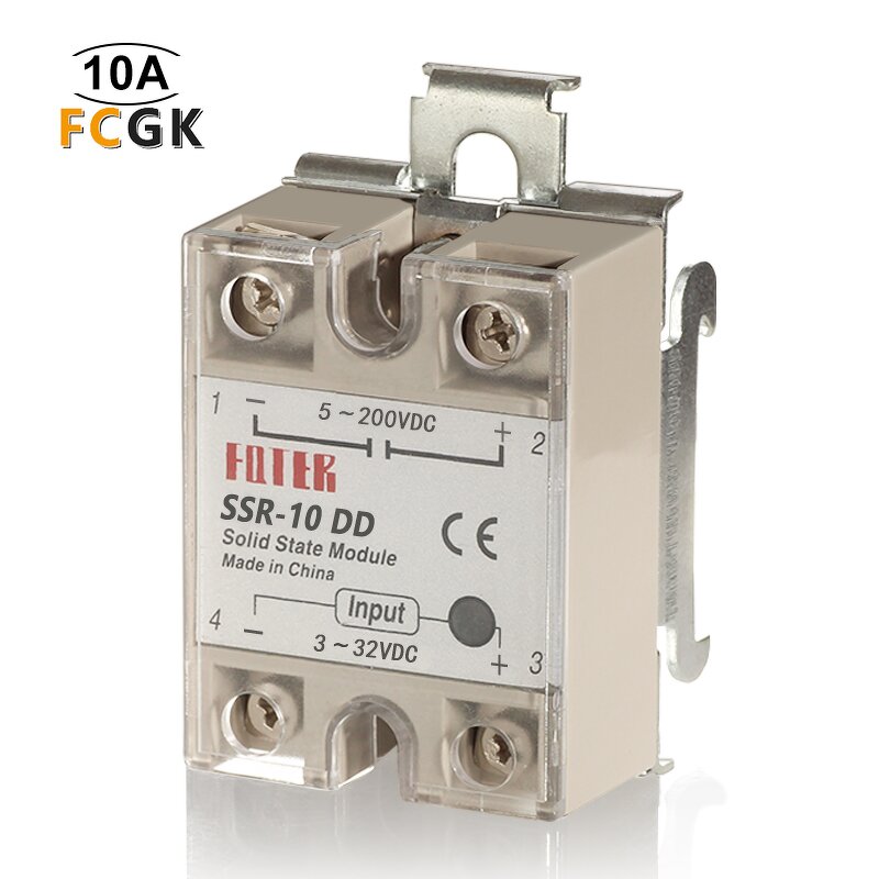 Fotek Type SSR 10DD Miniature Solid State Relay - DC to DC High Power Sealed