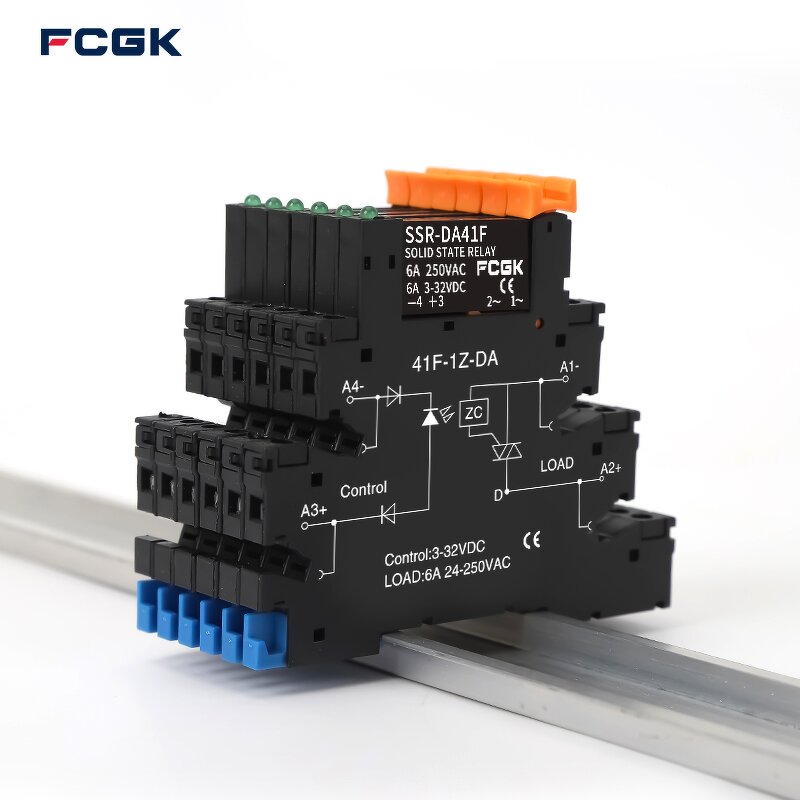 RYF08A-E Electromagnetic Relay Switch - 10A 250VAC 14-Pin Miniature High-Power Sealed