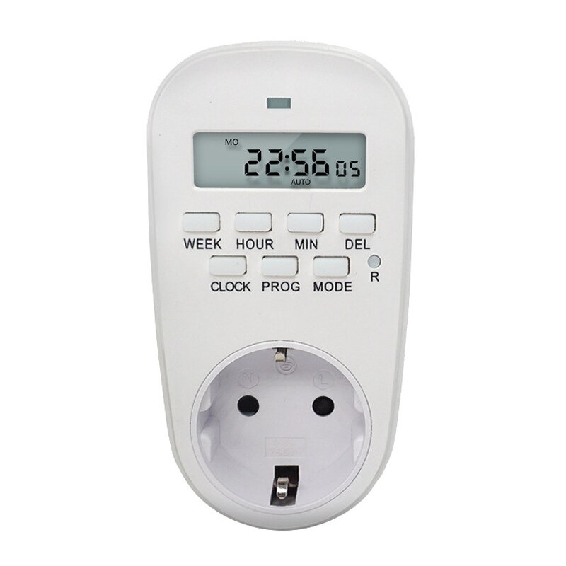 Multifunctional Digital Air Conditioner Timer Switch - IP20 Electronic Sealed Protect