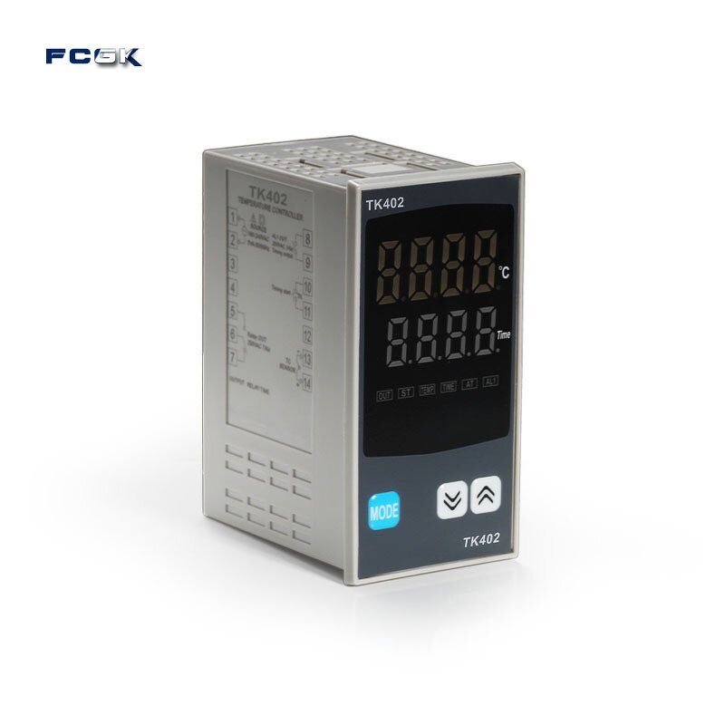 FCGK 48x96 Digital Intelligent PID Temperature Controller - with Timer DC24V AC110-220V