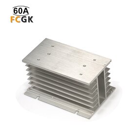 Aluminum Heat Sink Cooling - 15x10x8.1cm for High Power Three Phase SSR CE Certified