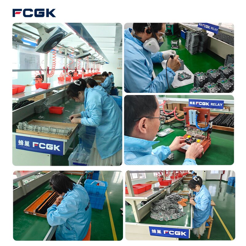 FCGK 280VAC Slim SSR Solid State Relay - DC to AC 41F-1Z-DA C2 5-24V 2A/6A