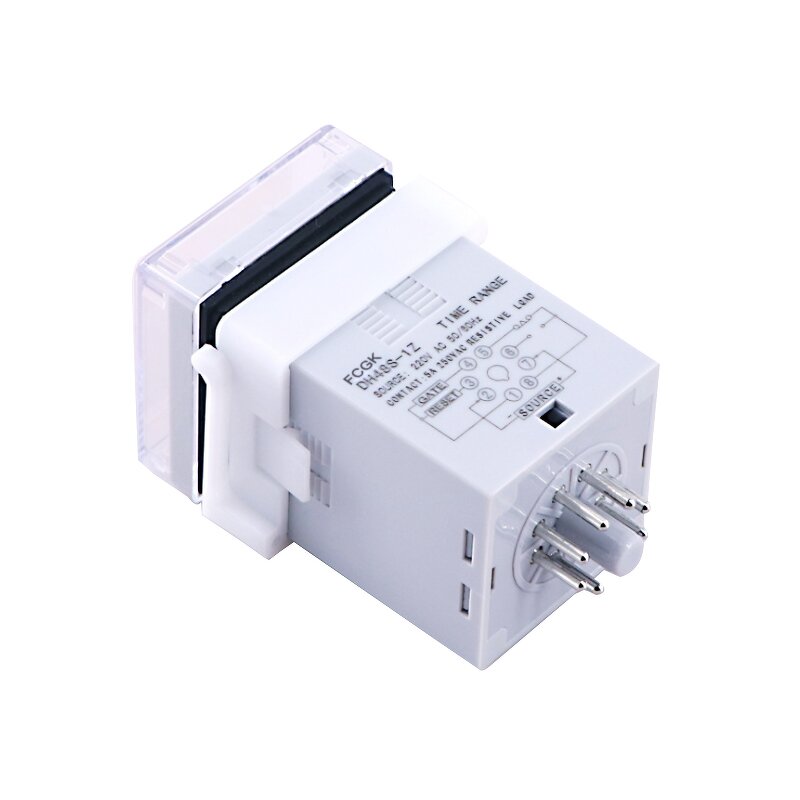DH48S-1Z Time Delay Relay - 12V 8PIN with Switch Sealed Control off Timer