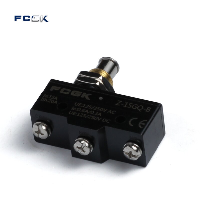 Z-15GQ-B High Capacity Panel Mount Micro Switch - 10A Plunger for Water Heater