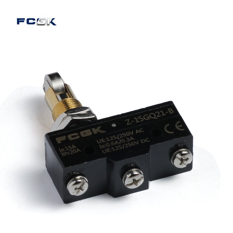 Z-15GQ21-B High Temperature Micro Switch - 15A 250V Panel Mount Roller Plunger Toggle