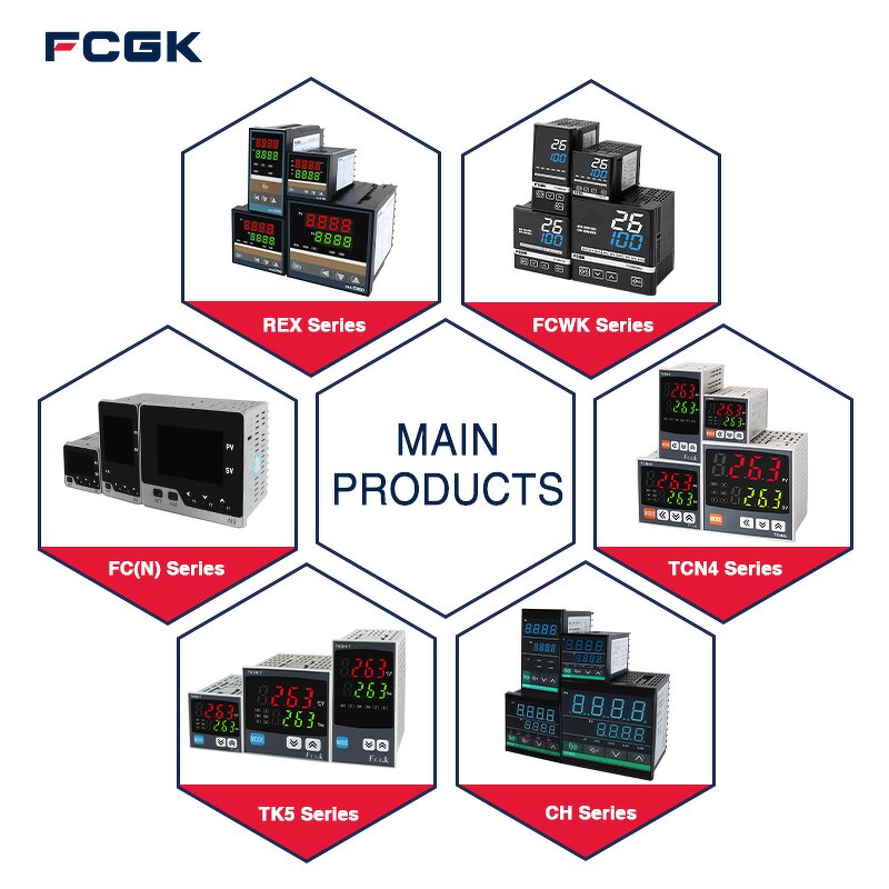 FCWK402 PID Temp Controller - 48*96mm Auto Tuning SSR+Relay Output 1C/0.1C 180-240V
