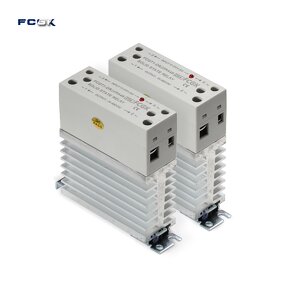 FCGK 25A DC Solid State Relay - Miniature DIN Module 24V 220V with Heatsink