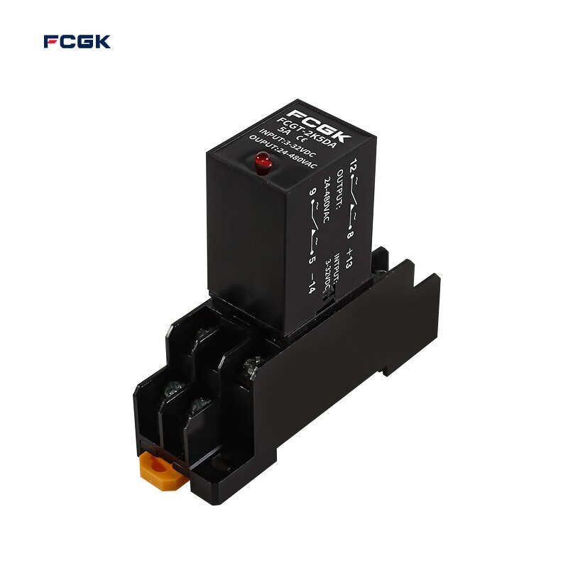 Miniature 5A Solid State Relay - 12V 24V New 8pin Sealed 220V Relay