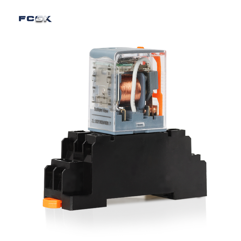 RYF08A-E Electromagnetic Relay Switch - 10A 250VAC 14-Pin Miniature High-Power Sealed