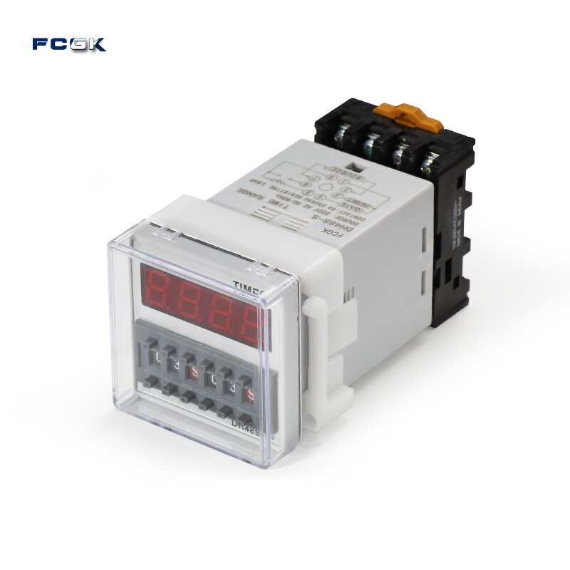DH48S-S Digital Time Delay Relay - 0.1s to 99h Cycle Repeat 12V DC & 220V AC