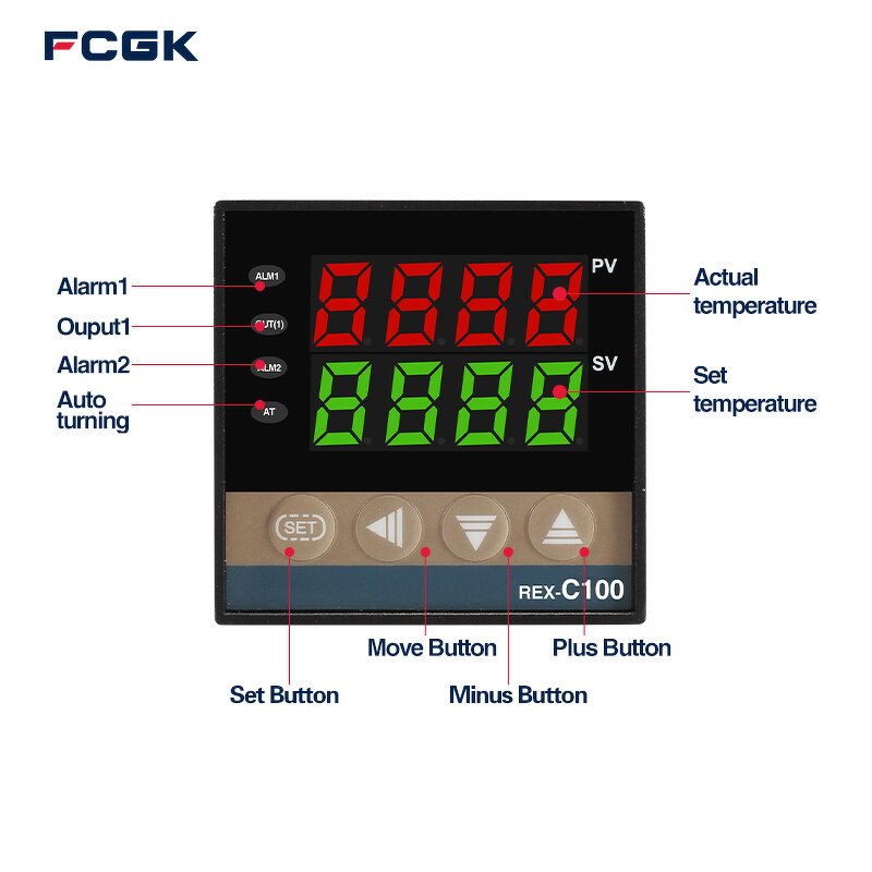 Rex-C100 Temperature Controller - PID Wholesale Price Rex C-100
