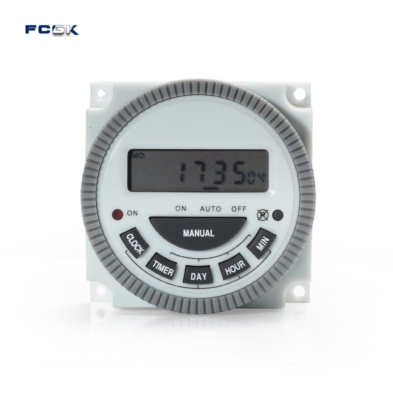TM-619-2 Digital Timer Switch - 220V 24 Hour Programmable with Sealed Protect Cover