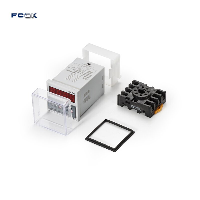 DH48S-S Digital Time Delay Relay - 0.1s to 99h Cycle Repeat 12V DC & 220V AC