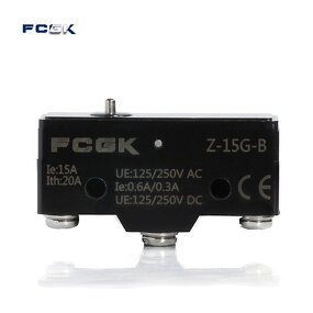 Z-15g-b Thermostable Micro Switch - 230V 10A Max. Current Phenolic Plastic Pin Plunger