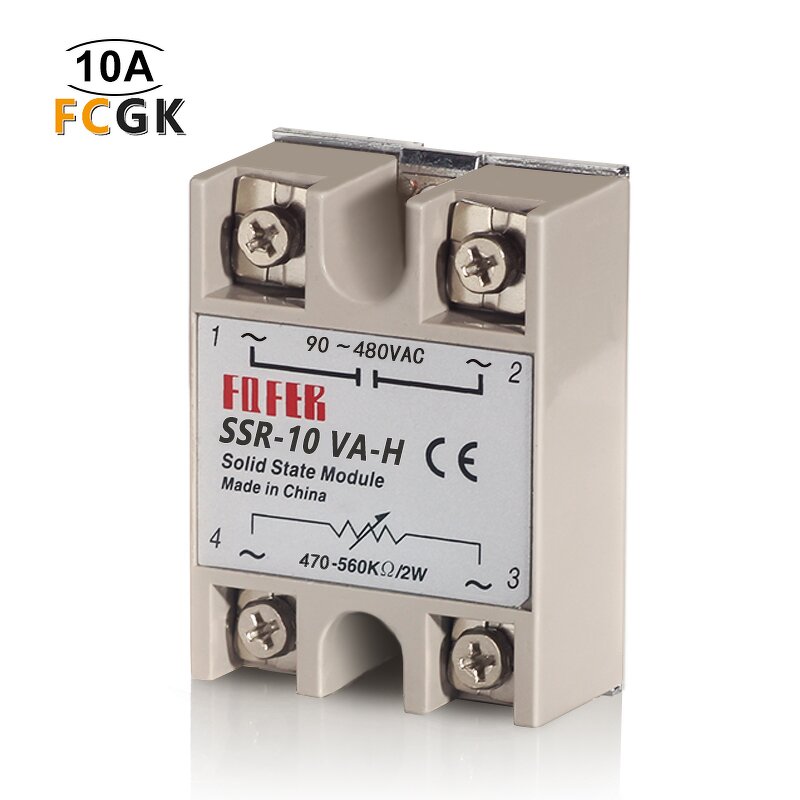 Fotek SSR-100VA Resistor Regulator - Miniature Solid State Relay 100A High Power
