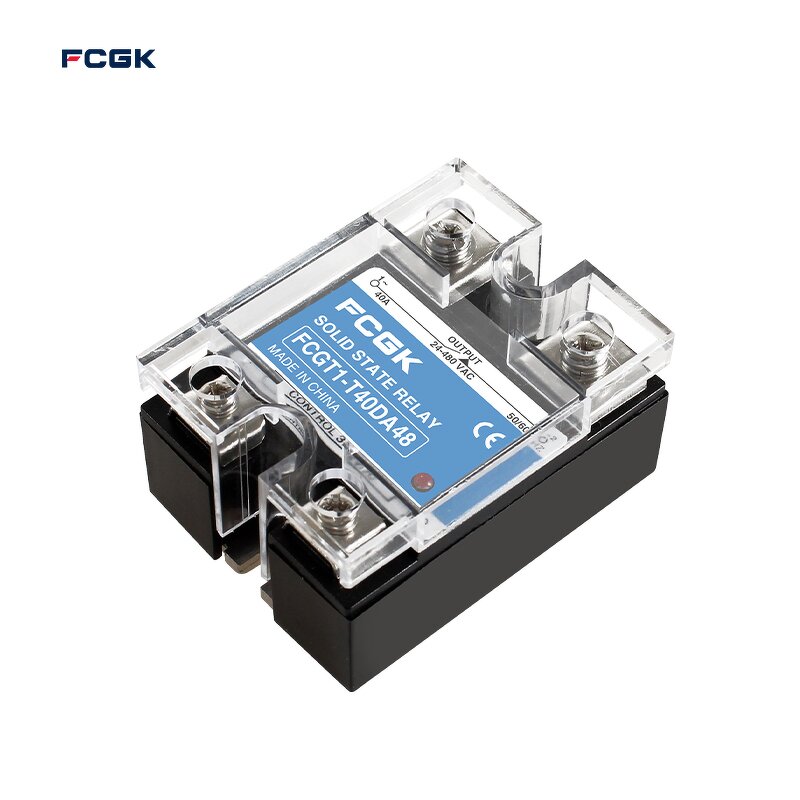FCGK Sealed Transparent Miniature SSR-10A Solid State Relay - 25A to 120A Single Phase