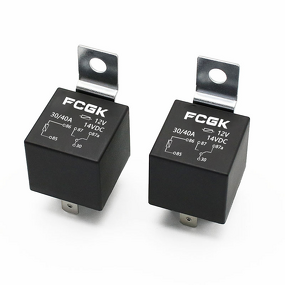 JD1914 5-Pin 40A Auto Electromagnetic Relay - DC12V Wire Harness Socket for Car