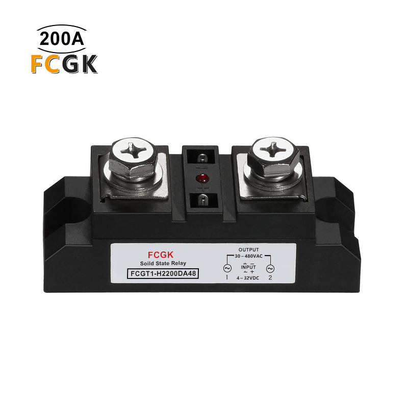 FCGK 200A High-Current Industrial Solid State Relay - DC 200A Control Miniature