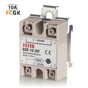 Fotek Type SSR 10DD Miniature Solid State Relay - DC to DC High Power Sealed
