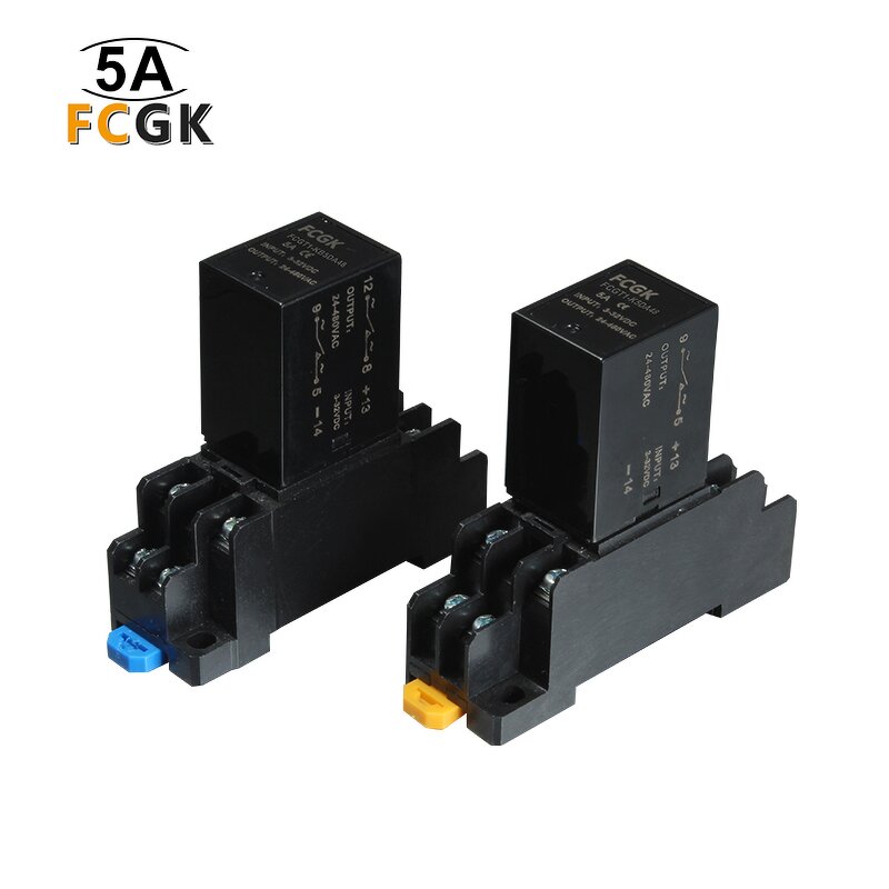 5A Small Solid State Relay - 12V 24V 220V AC 8pin Miniature with Sealed Protection