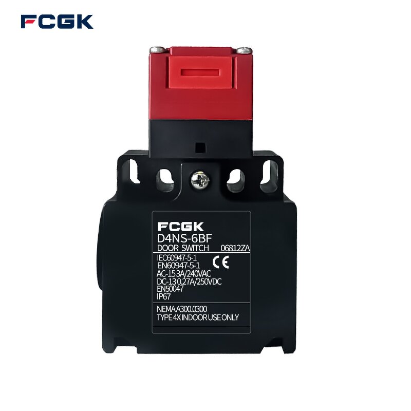 FCGK D4NS Safety Door Switches Locks - IP67 Waterproof Silver Contacts CCC Certified