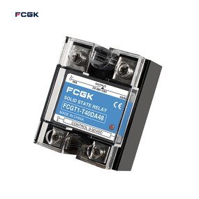 FCGK Sealed Transparent Miniature SSR-10A Solid State Relay - 25A to 120A Single Phase