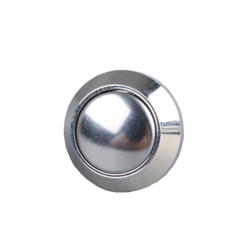 GO19F-11EDP/J Reset Type Metal Button Switch - 16mm Ring Light 3A Max. 220V