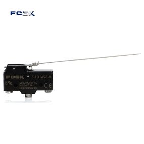 Z-15HW78-B High Sensitivity Micro Switch - Long Hinge Lever Snapcircuits 10A Max.