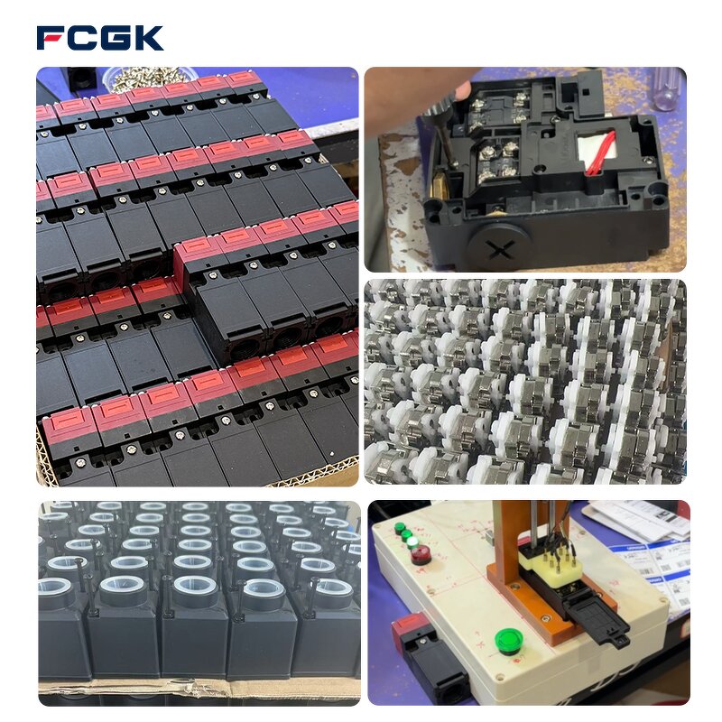 FCGK D4NS Safety Door Switches Locks - IP67 Waterproof Silver Contacts CCC Certified