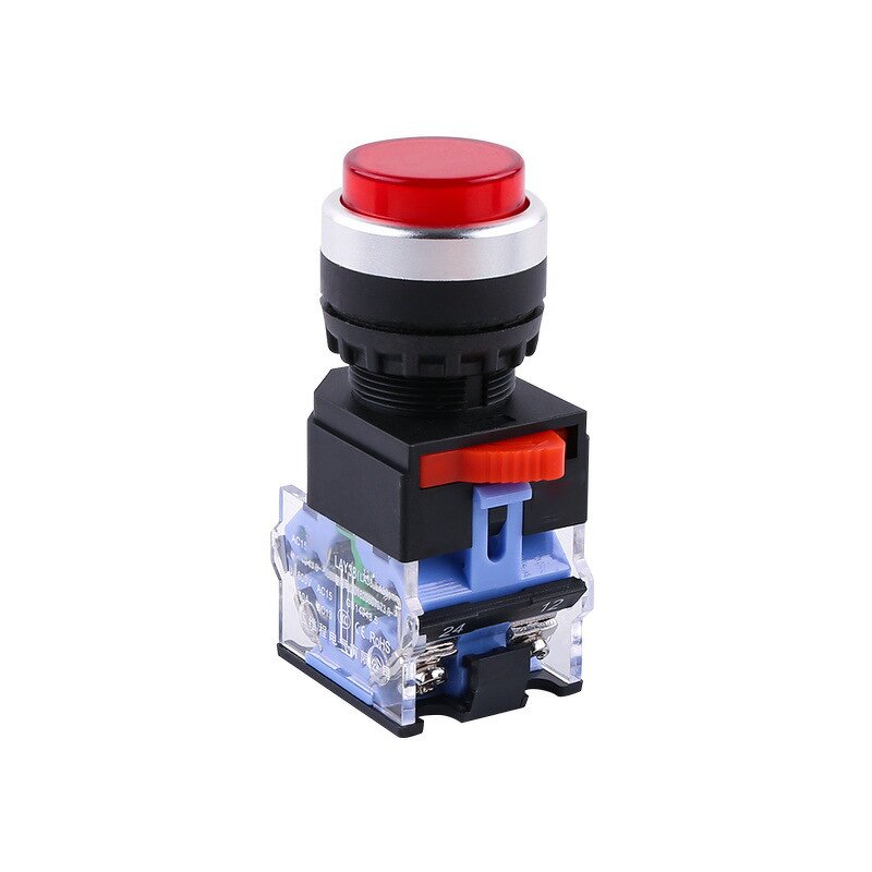 LAY38-11G High Button Self-resetting Button Switch - Self-locking Push Button