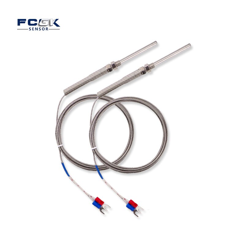 K Type Thermocouple High Temperature Sensor - 0-400 Degree 50mm for Industry Furnace