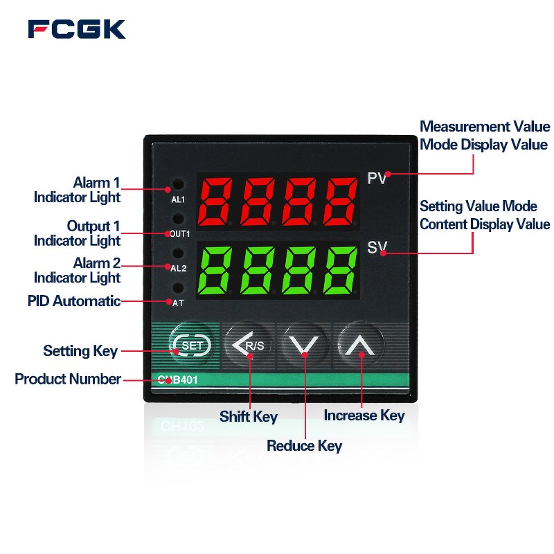 FCGK CHB401 XMTG PID Temperature Controller - Customizable Thermoregulator for Oven OEM