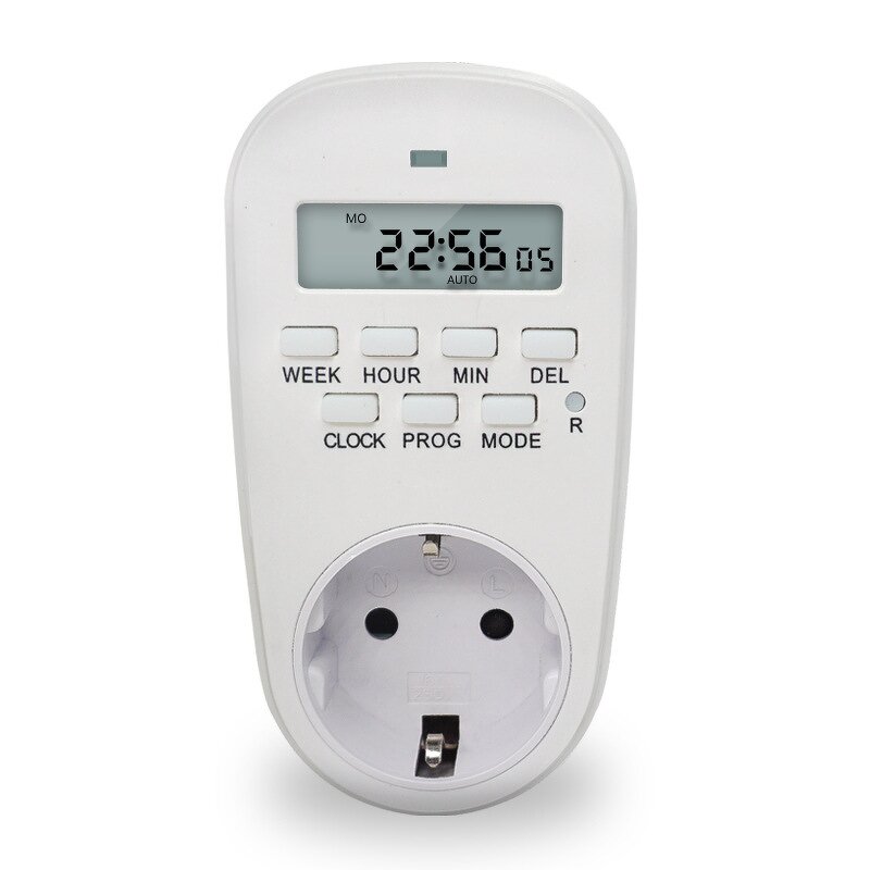 Multifunctional Digital Air Conditioner Timer Switch - IP20 Electronic Sealed Protect