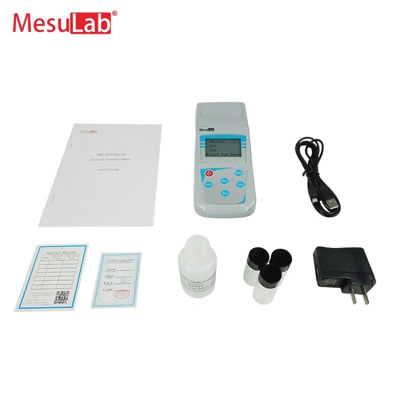 Turbidity Analyzer - MesuLab OEM Customizable ME-PZD-2A LCD Portable Turbidimeter NTU