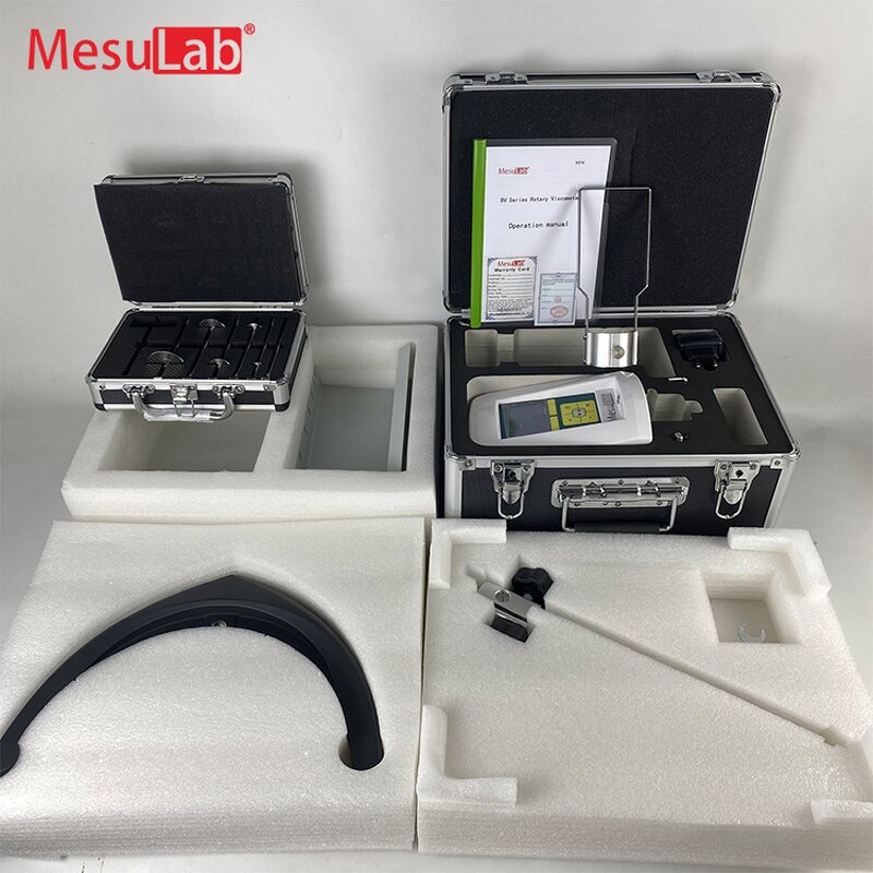 Glue Viscosity Meter - MesuLab ME-DV Lab Asphalt Rotational Chocolate Digital for Bitumen