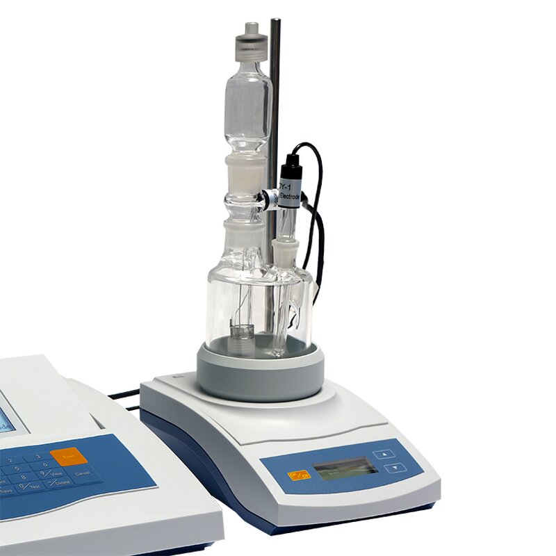Karl Fischer Moisture Analyzer - MesuLab ME-KFT-20V Laboratory Coulometric Titration Titrator
