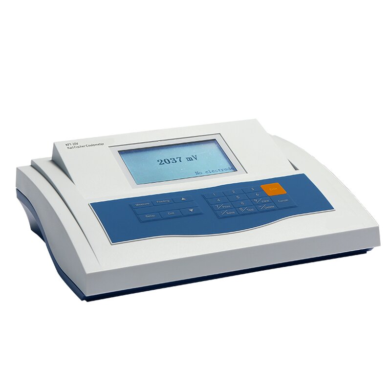 Karl Fischer Moisture Analyzer - MesuLab ME-KFT-20V Laboratory Coulometric Titration Titrator