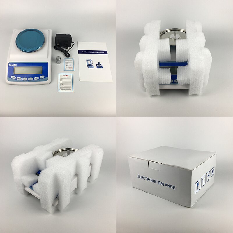 Electronic Balance - MesuLab 0.1g 0.01g Digital Weighing Precision Laboratory Analytical