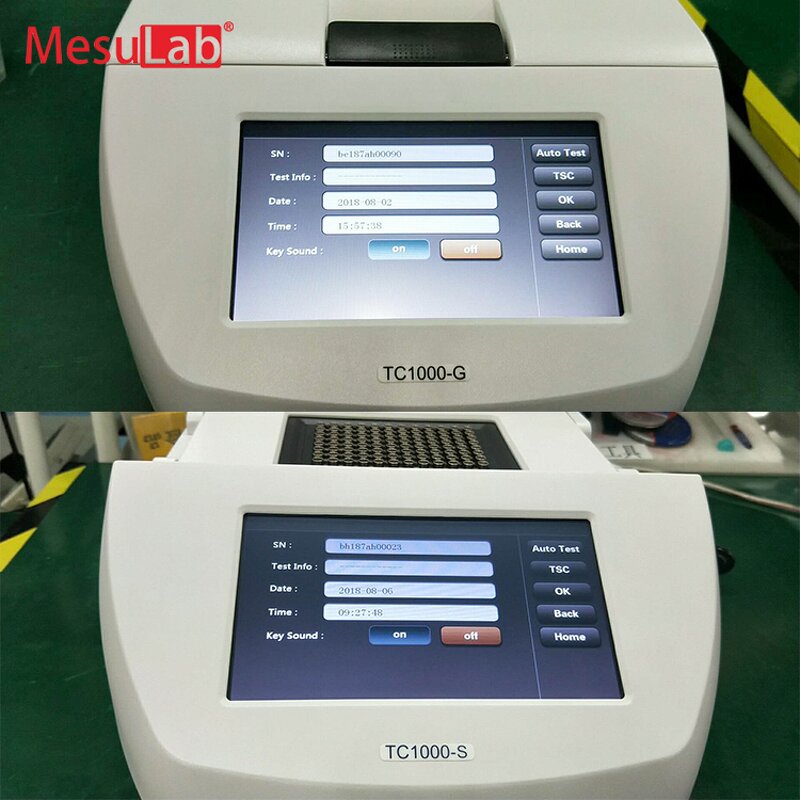Thermocycler Instrument - MesuLab Digital Analyzer System Gradient Thermal Cycler Machine