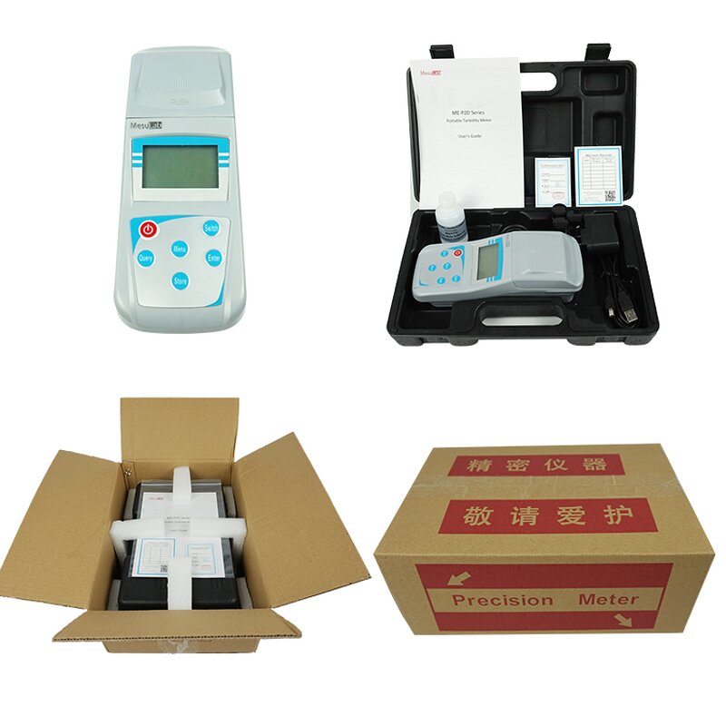 Turbidity Analyzer - MesuLab OEM Customizable ME-PZD-2A LCD Portable Turbidimeter NTU