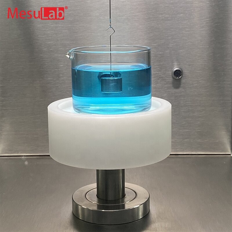 Surface Tensiometer - MesuLab Touch Screen Automatic Liquid Interfacial Tension Meter