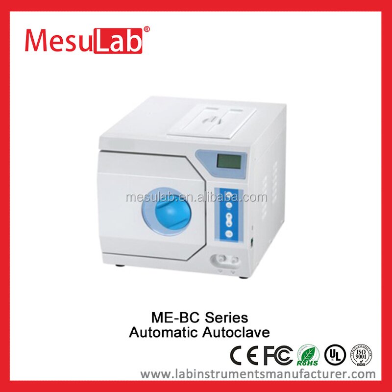 Lab Autoclave - MesuLab 23l 18l Steam Dental Classe B Autoclave Machine