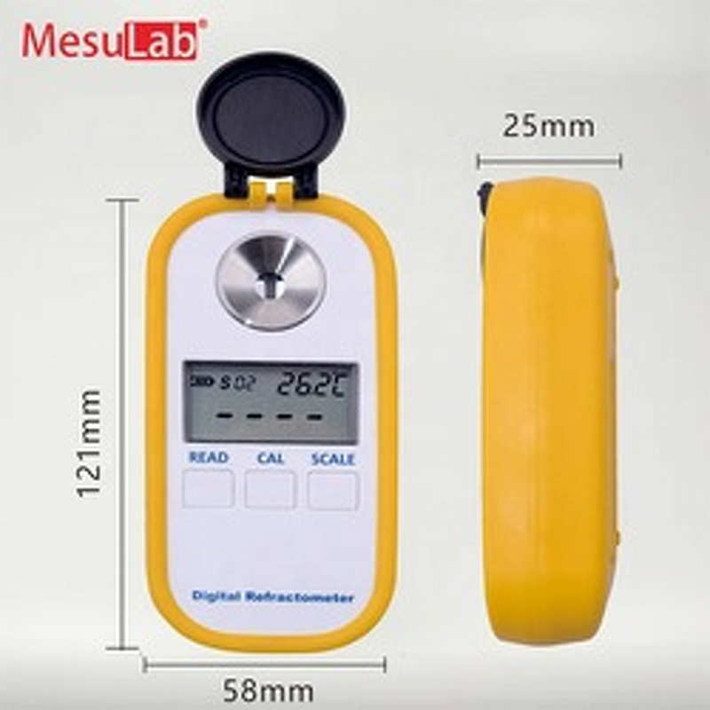 Sugar Brix Meter - MesuLab Digital Refractometer