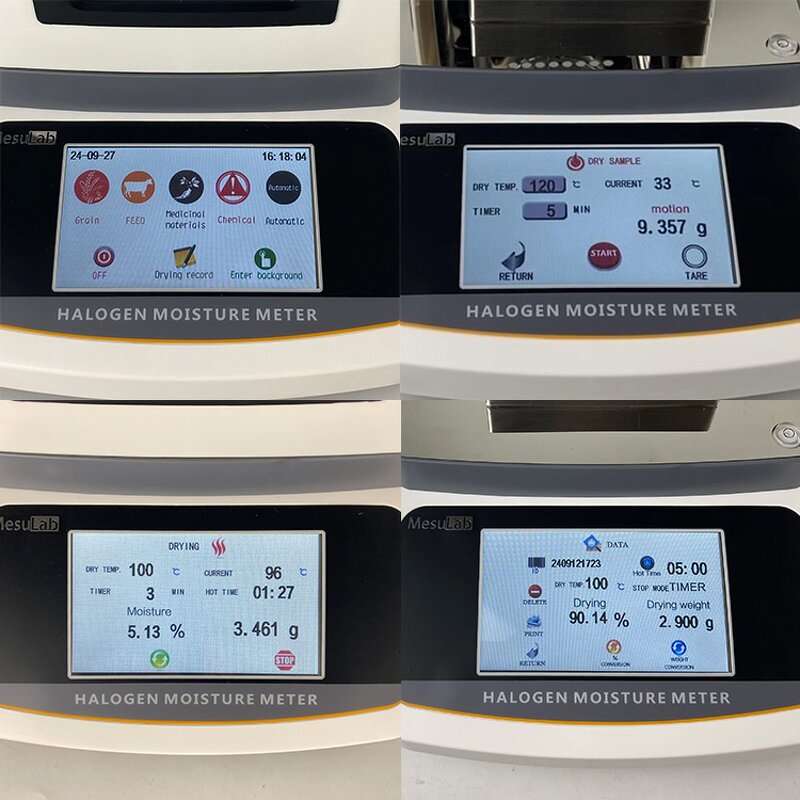 Moisture Balance - MesuLab CE Certificate Humidity Analyzer Moisture Analyzer