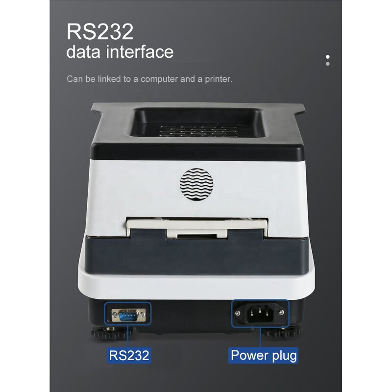 Moisture Analyser - MesuLab Halogen Humidity Balance Moisture Analyzer