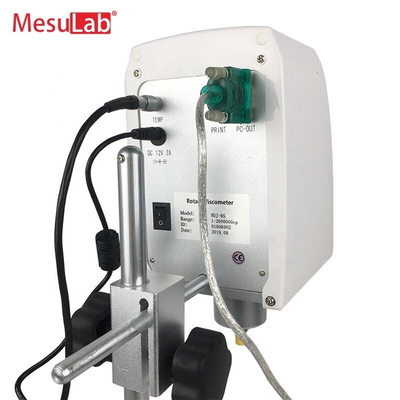 Digital Viscosimeter - MesuLab Ndj8s Lab Viscosity Meter Viscometer